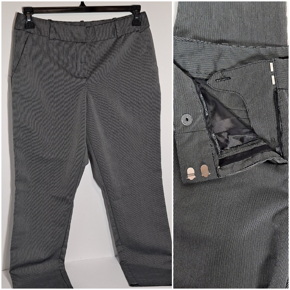 WORTHINGTON MODERN FIT FLAT FRONT CAPRI PANTS Size 8